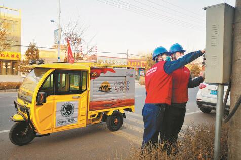 甘肅電力(張掖)連心橋共產黨員服務隊 重實干勇擔當保障復產春耕可靠用電