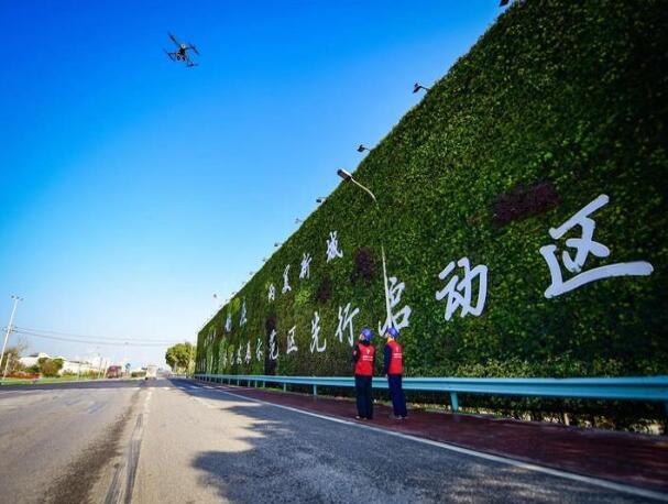 國網嘉善供電公司自主研發智能巡檢無人機