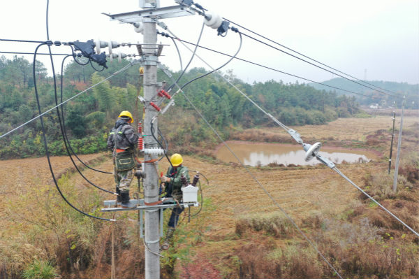 國網廣昌縣供電公司線路綜合整治 為冬季安穩用電提供保障