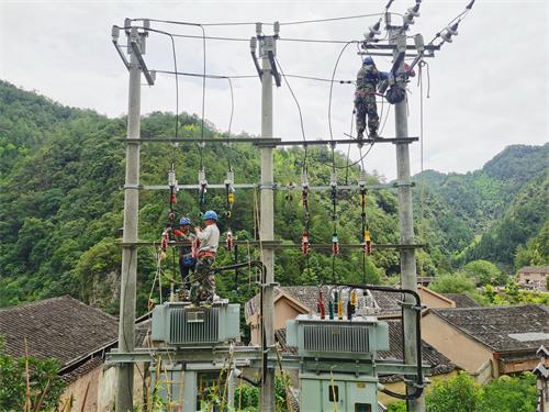 國網壽寧縣供電公司：炎夏施工“不停電” 應急發電“送清涼”