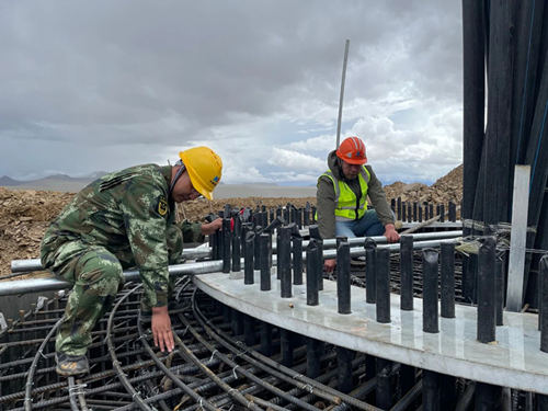 中國安能三局重慶公司實現西藏山南風電項目重要節點目標向黨獻禮