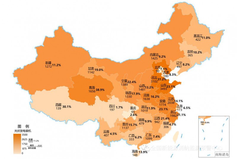 國家能源局：2022年一季度光伏新增裝機1321萬千瓦，同比增長138%！