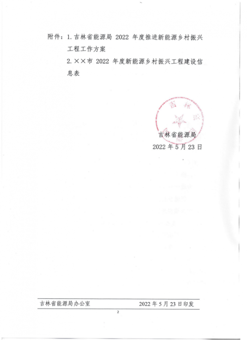 吉林省能源局發布全國首個出臺的省級“新能源+鄉村振興”方案！