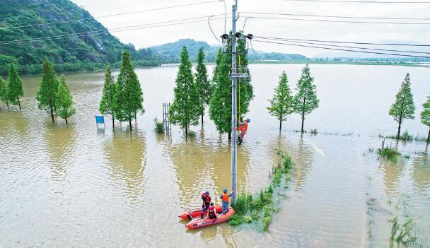 國網江西電力公司快速搶修恢復供電