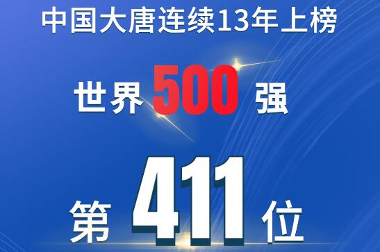 中國大唐連續13年上榜世界500強