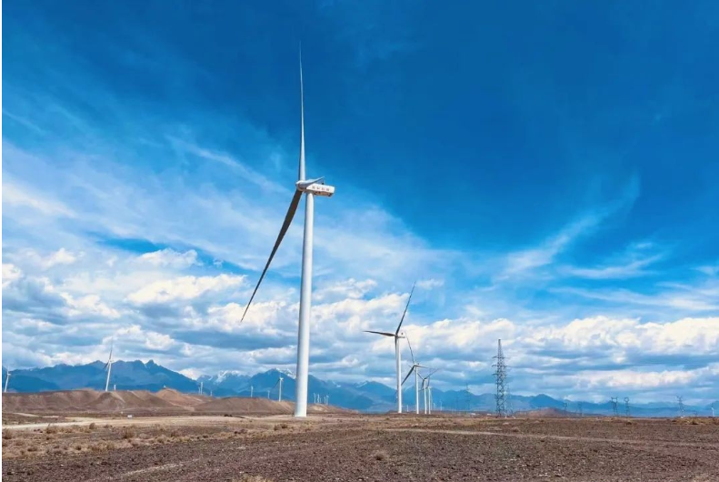 強勢入局風電市場！晶科科技達坂城100MW風電項目成功并網