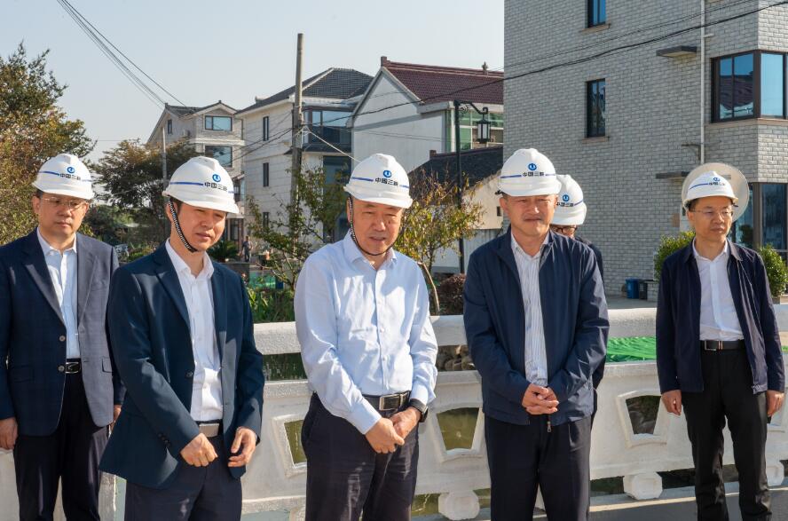 雷鳴山調研三峽集團江蘇區域共抓長江大保護項目