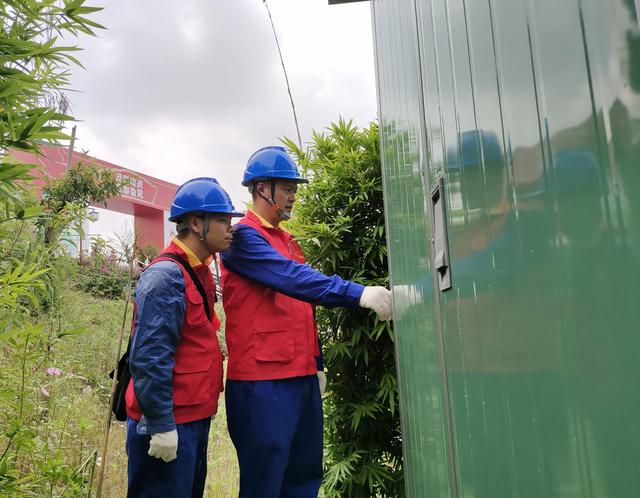 國網內江供電公司用心服務返鄉人員用電