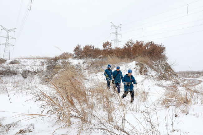 國網山東電力公司迎“寒”而上保供電