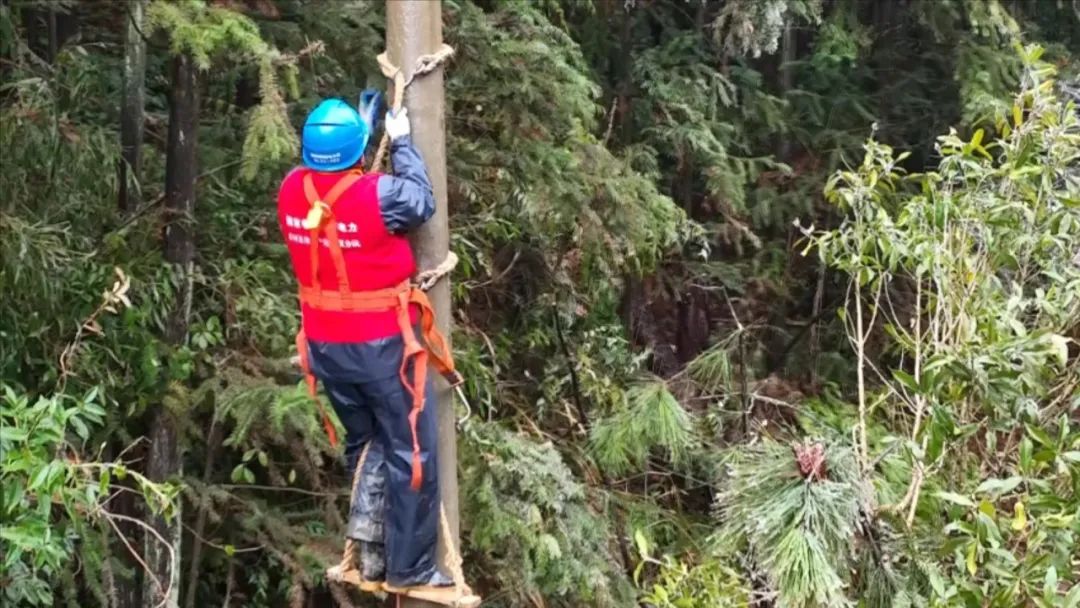 國網鄱陽縣供電公司抗冰保電 守護光明