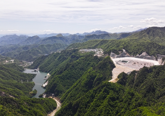 陜西鎮安抽水蓄能電站上水庫工程通過蓄水驗收