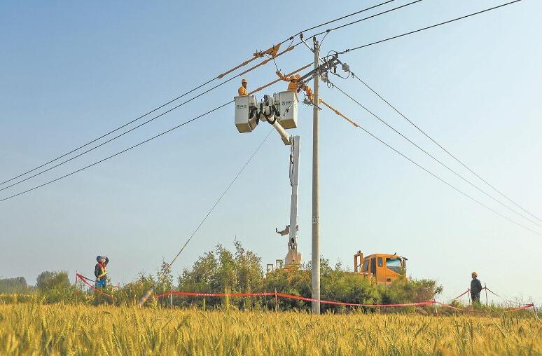 國網河北電力公司黨群結對共保 加強現場管控