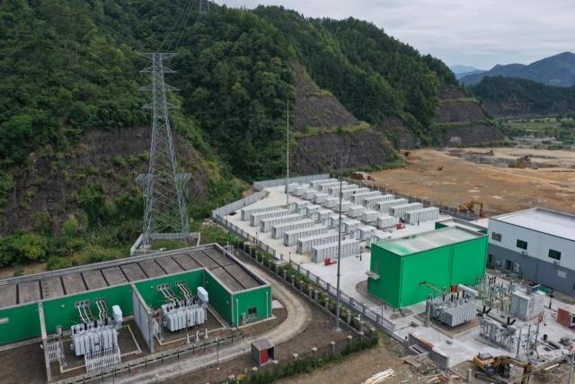 浙西山區首座“光儲聯動”110千伏電網側儲能電站投運