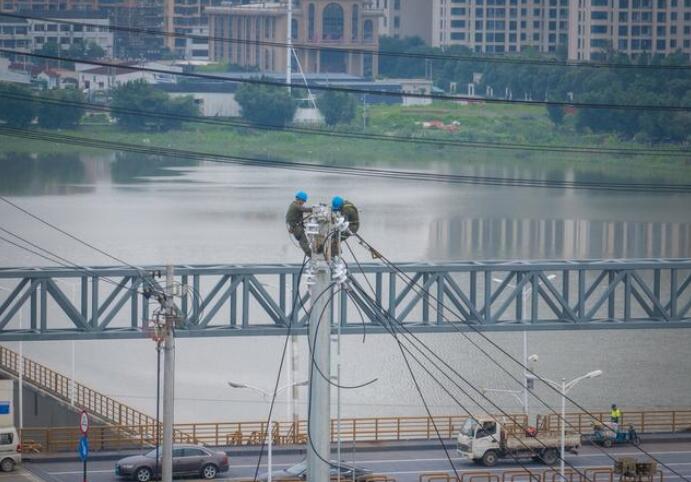 國網瑞安市供電公司檢修消缺強電網