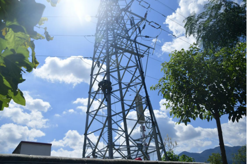 國網松溪縣供電公司輸電線路防雷改造 保障迎峰度夏供電安全