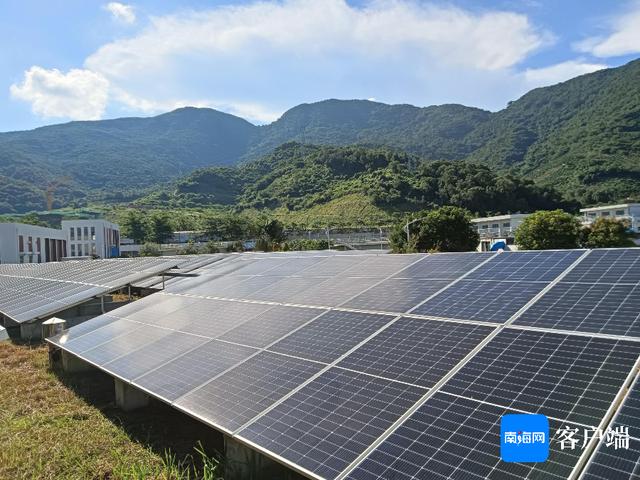 三亞青田水廠分布式光伏發電項目并網發電