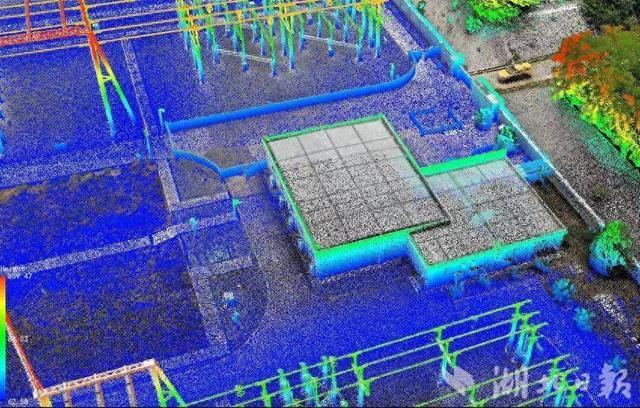 湖北電力研發推廣三維建模及航線規劃軟件 無人機照著“3D畫像”巡檢變電站