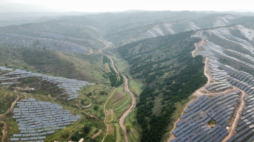 山西左權光伏發電項目二期全容量并網發電