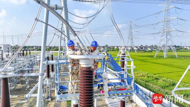 江蘇今年首個500千伏迎峰度冬電網工程投運