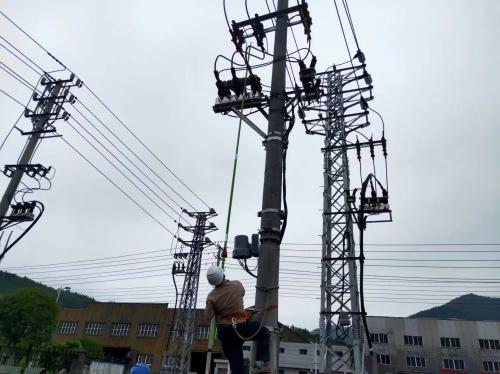 國網壽寧縣供電公司接火送電為重點項目生產提供電力保障